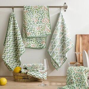 Town & Country Living Microfiber Kitchen Towels, 8 Pack, NWT